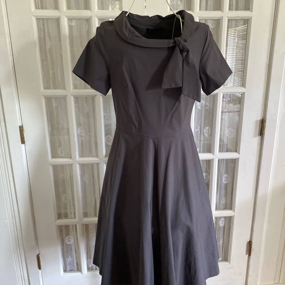 Elegant Gray Vintage Reproduction  Dress by GOWNTOWN New with tags